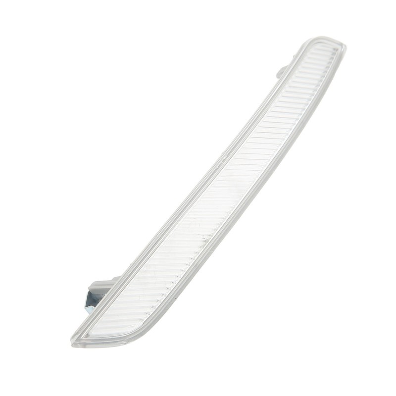 Front Bumper Reflector Clear White Improve Car Visibility Side Marker