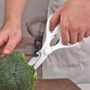 Kitchen Knife Set Non Stick Knives with Block, Serrated Steak