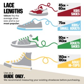 Kilter Flat Trainer Shoelaces - Off-White - 160 cm - 63 inch (2 Pairs)