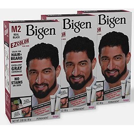 M2 Bigen EZ Color for Men Real Black - 3 Pack
