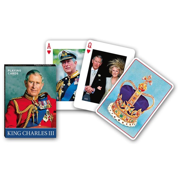 Piatnik Playing Cards - King Charles III