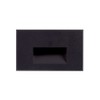 Kuzco Lighting ER3003-BK-12V Sonic Landscape LED Step Light, Black