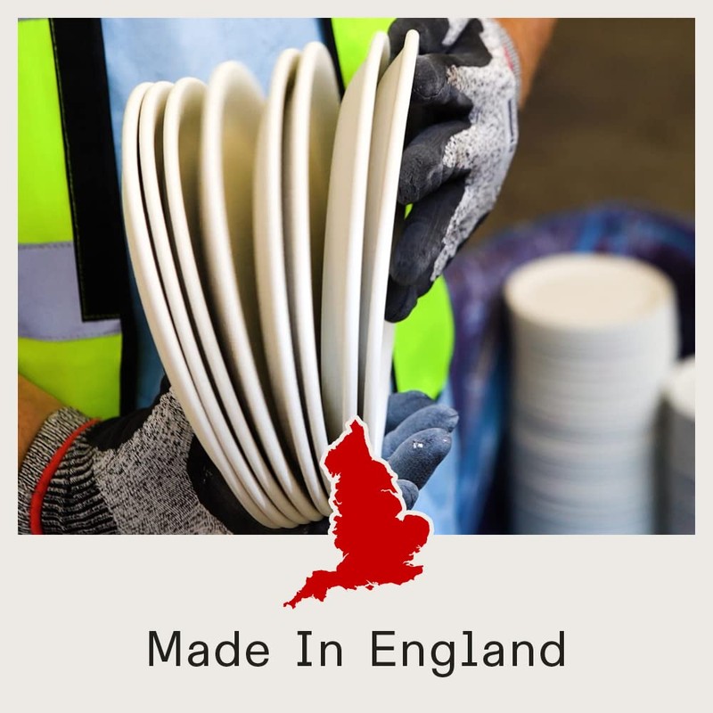 Made In Cookware - Serving Bowl - White With Navy