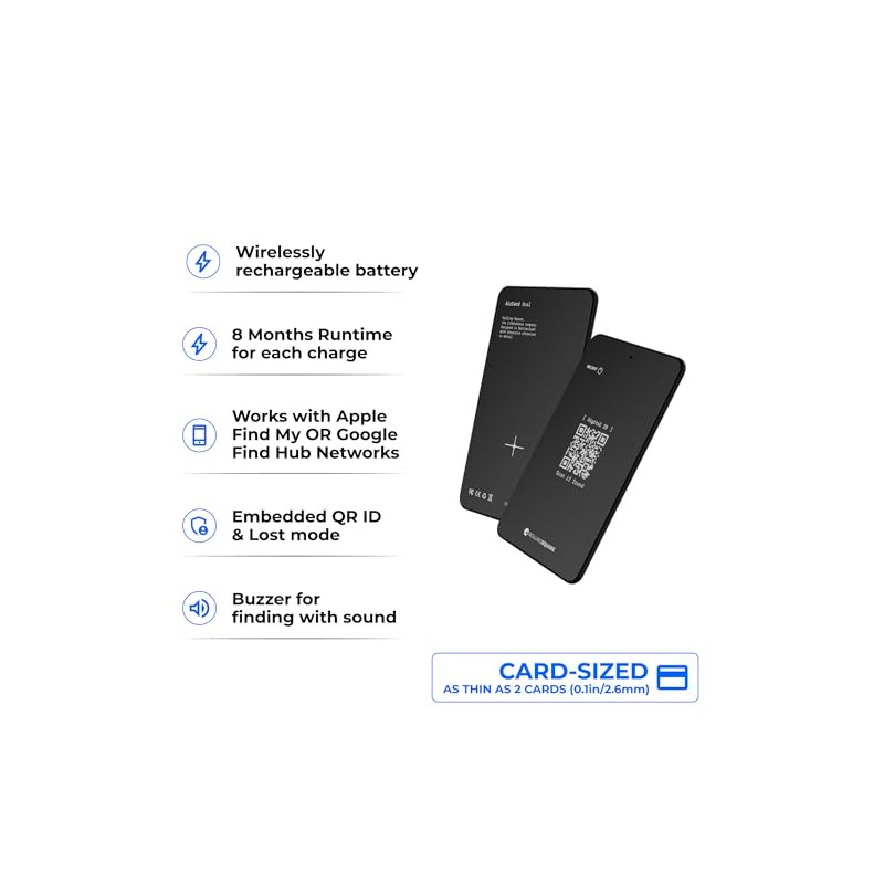 Rolling Square AirCard Dual – Bluetooth Wallet Tracker Android y