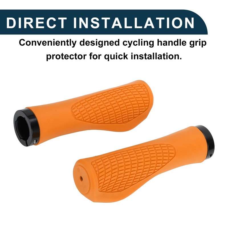 TUCKBOLD Bike Handlebar Grips Covers 134mm Long Soft | Bicycle