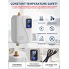 Electric Tankless Water Heater 110V 3000W, Under Sink Instant Hot