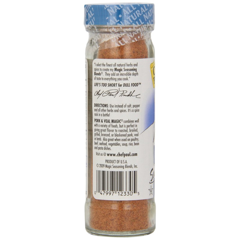 Magic Seasoning Blends Pork and Veal Magic, 2 Ounce (Pack