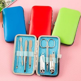 Vivid Nail Clipper Set (HMI142) Random Assortment 6ea