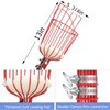 BsBsBest Fruit Picker Pole with Basket, Telescoping Fruit Picker Tool