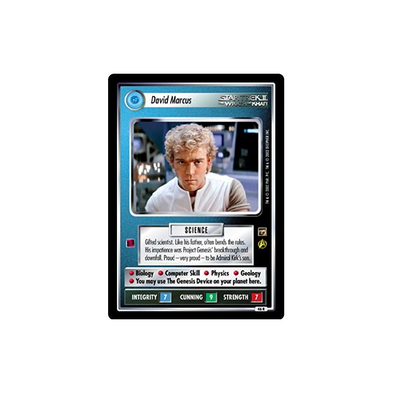 Decipher Star Trek CCG 1E TMP Motion Pictures David Marcus