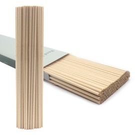 Posinda 100PCS Reed Diffuser Sticks, 12 Inch Rattan Fiber Sticks Essential Oil Aroma Diffuser Sticks,Long-Lasting Diffuser Replacement Sticks (Primary Color)