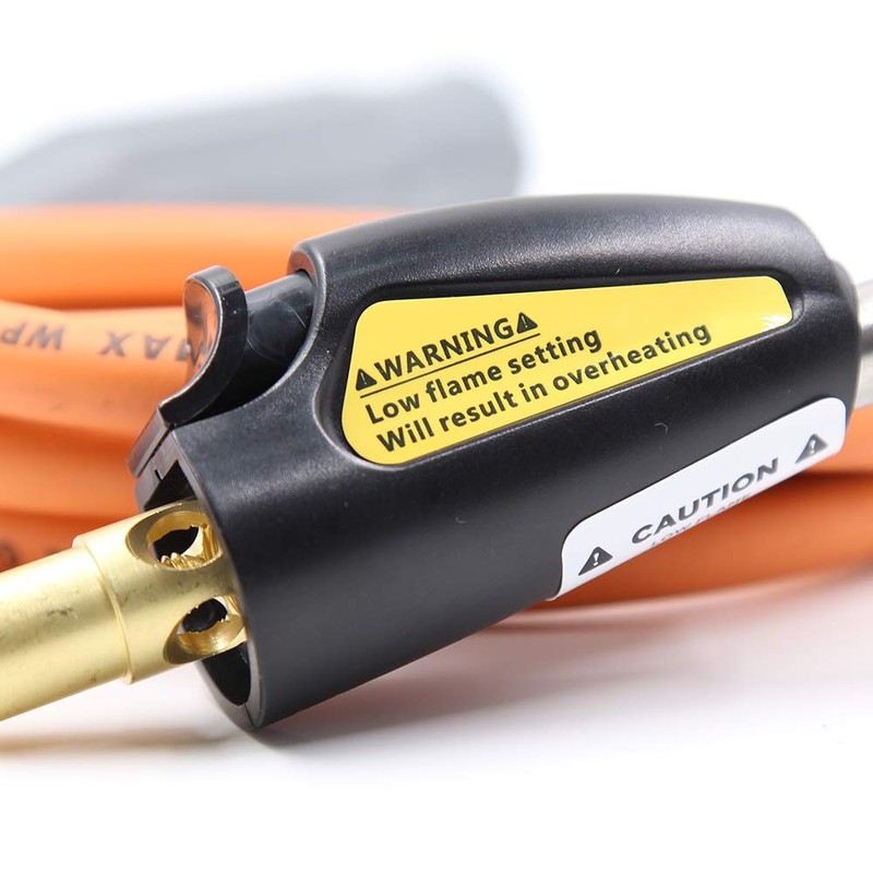 Double Valve Self-Ignition MAPP And Propane Torch With 60 inch