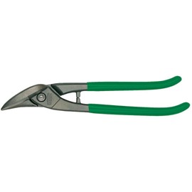Bessey D116-260 Right Hand Shape and Straight Cutting Snips, Blue/Grey