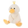 Apricot Lamb Toys Plush White Velvet Duck with Thin Foot