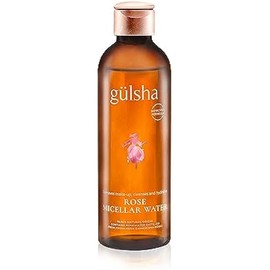 GULSHA Rose Micellar Water - Facial Cleanser & Makeup Remover, Fragrance-free Hydrating Cleanser, Softens the Skin, Formula designed in France for All Skin Types, Natural Origin, 200ml (6.76 fl oz)