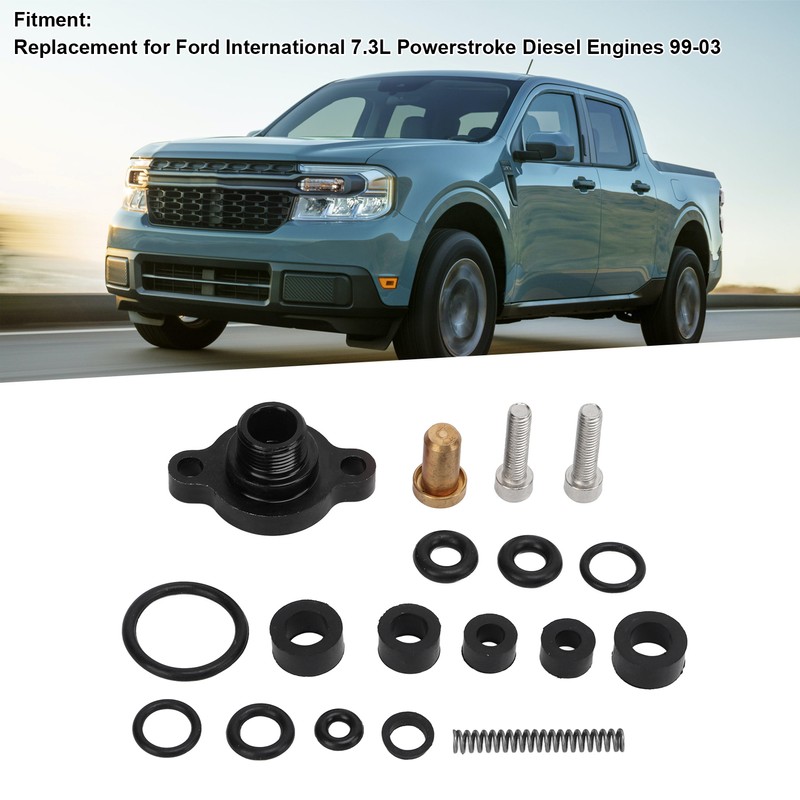 Fuel Relief Pressure Spring Seal Kit DD‑9H323‑7.3 Replacement for Ford