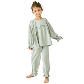 Ever Closet Children's Clothing Girly Room Wear Set, mint