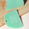 Teenitor 2 Pieces Dough Scraper, Plastic Dough Cutter, Bread Scraper