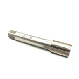 AtticZone 5/8"-24 UNEF Tap, 5/8 x 24 UNEF Machine Straight Fluted Thread Tap, 2B Accuracy, 6542 HSS, Right Hand (5/8-24 UNEF, Tap)