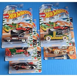 Hot Wheels Happy New Year Hot Wheels Set of 5