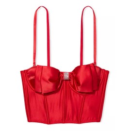 Victoria's Secret Corset Brasier Victoria´s Seceret Rojo Top 32c