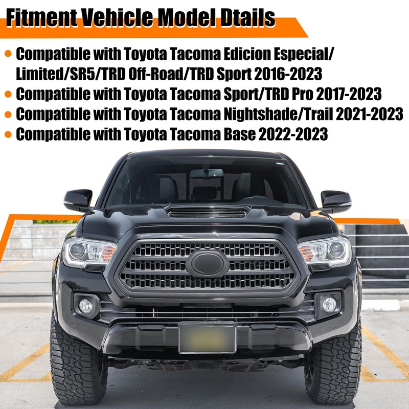Moonlinks Compatible with 2016-2023 Toyota Tacoma Limited/SR5/TRD Off-Road/TRD Sport/TRD Pro