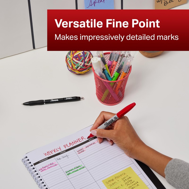 Sharpie Permanent Markers | Fine Point for Bold Details |