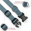Reflective Dog Collar with Buckle Adjustable Safety Nylon Collars for