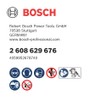 Bosch 1x PRO Router Bit Top Bearing Flush Trim (for