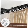 Operitacx 100pcs Clips and Hooks Heavy Duty Drapery Holdbacks for