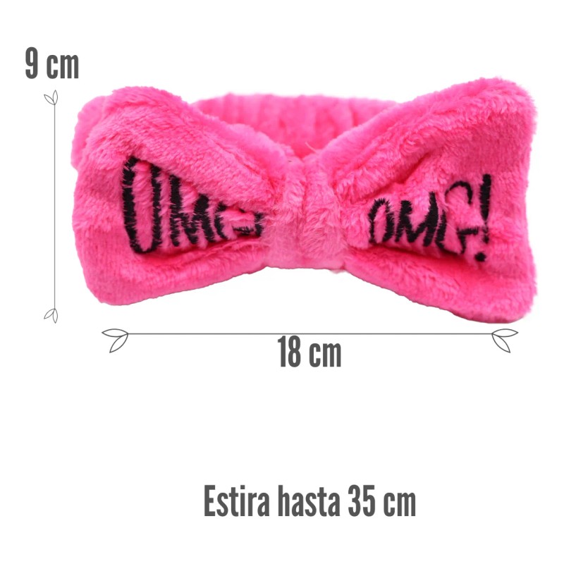 10 Banda Sujetadora Cabello Skincare Maquillaje Diadema Spa