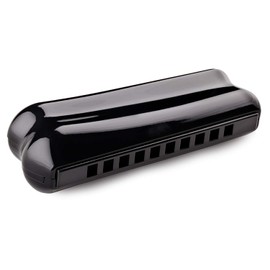 TurboTwenty - Custom Special 20 Harmonica with TurboLid in Variety of Keys and Colors (Key of D, Licorice)