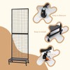 NectaCol Grid Wall Panels, 2'x 6' Gridwall Panel Display Stand