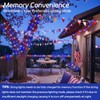 cshare Red White and Blue Solar Fairy Lights, 4th of