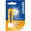 Labello Sun Protect Waterproof Lip Balm with Sun Protection (SPF 30), Lip Care without Mineral Oils, 4.8 g