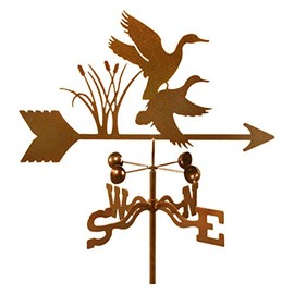 EZ Vane EZ1104-RF Ducks Bird Weathervane with Roof Mount