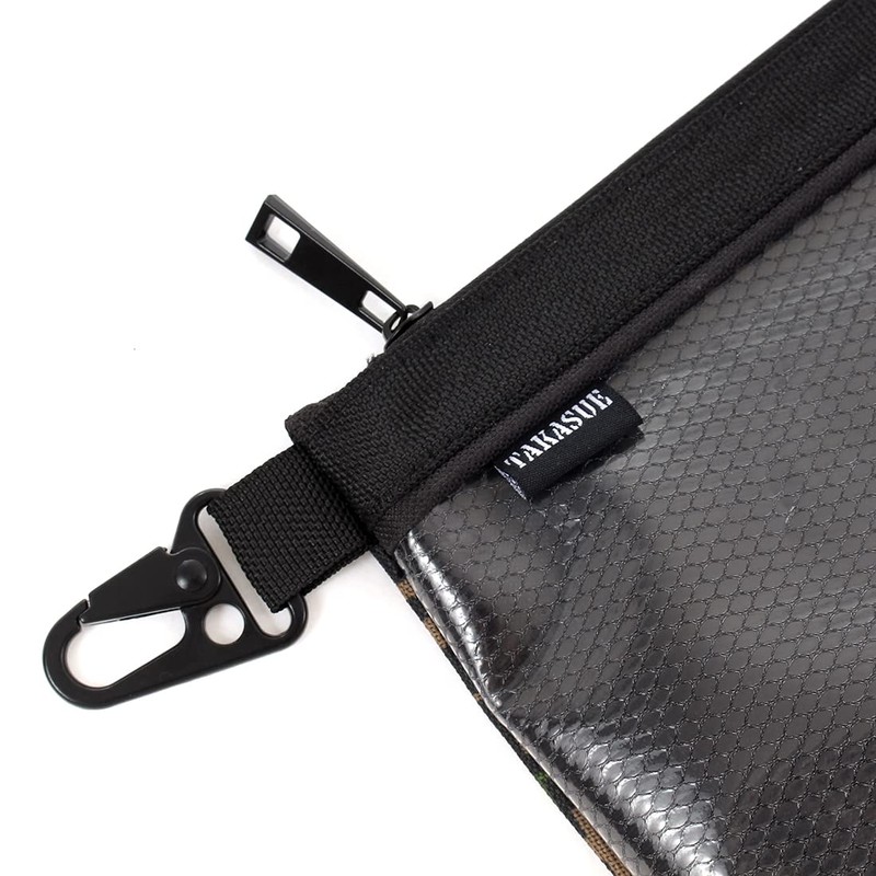 TAKASUE Camouflage Transparent Pouch, For Survival Games, Tools, Accessories, Waterproof,