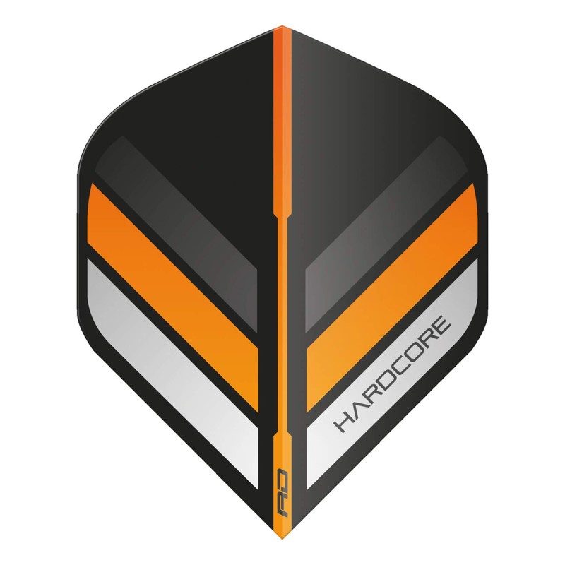 RED DRAGON Hardcore XT Black and Orange Stripe Extra Thick