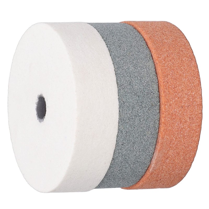 Polishing Pads, 3 Pieces Wide Use, 75mm Outer Diameter Silicon