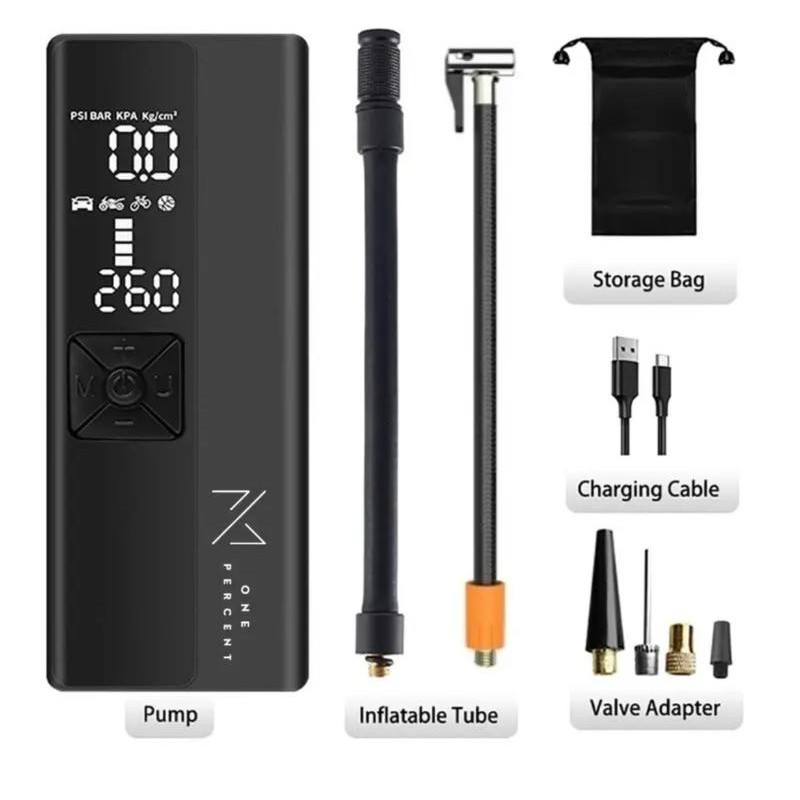 2023 One Percent Portable Digital Air Compressor 150 PSI Electric