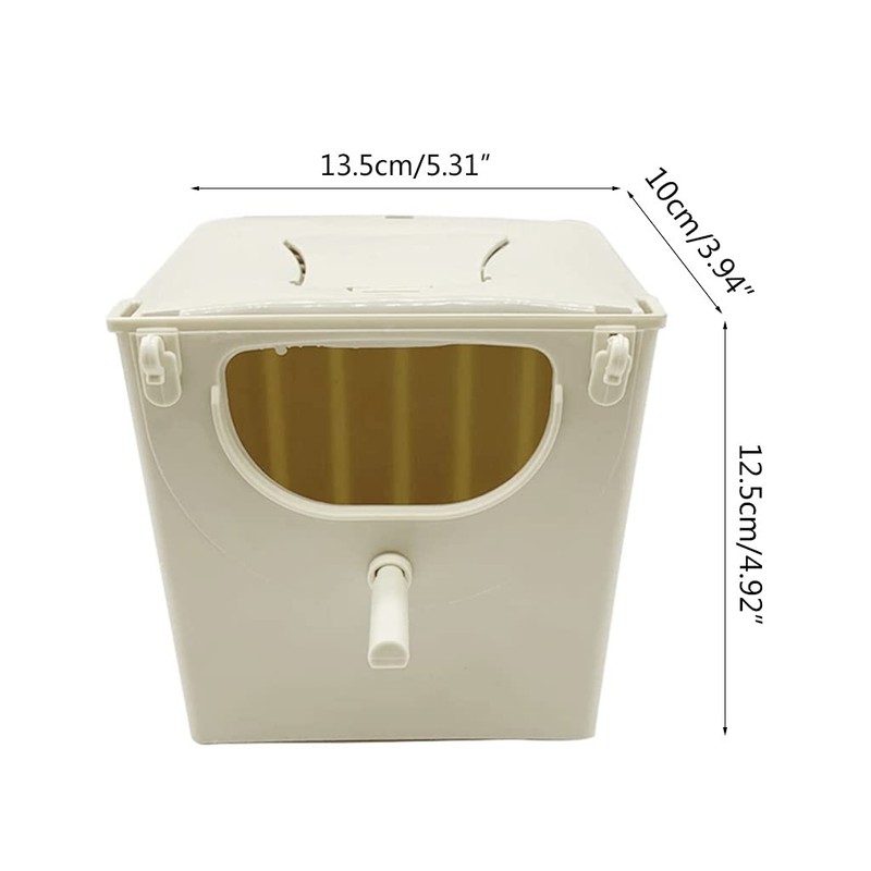 WOEIFGV Bird Breeding Box Parakeet Nesting Box Bird Nest House