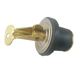 White Water Brass Snap Baitwell Plug, Bailer