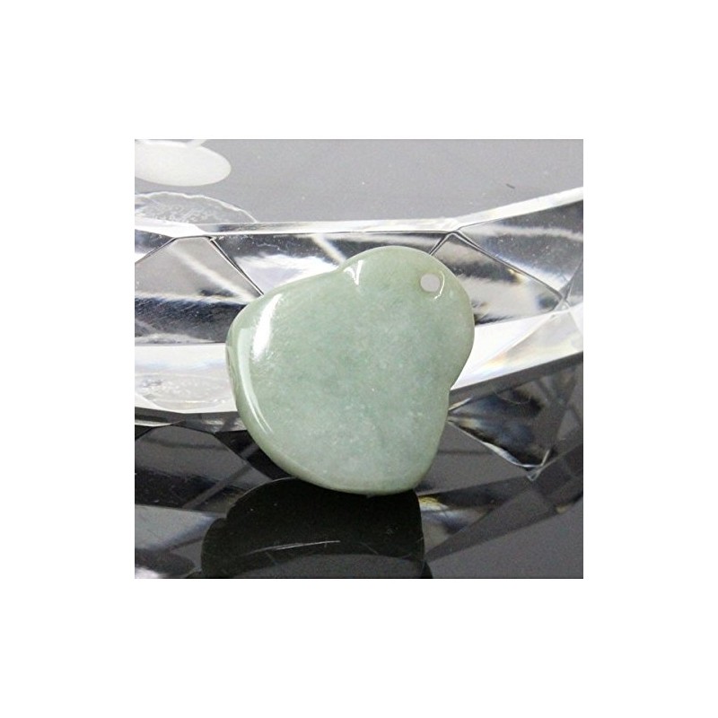 A9823 Jade Amulet Hotei Style Myanmar Jade Gemstone Pendant Necklace