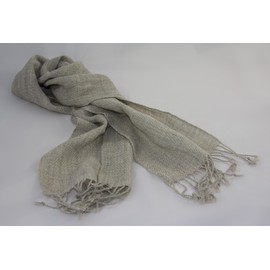 Tumia LAC Alpaca Scarf - Light Grey
