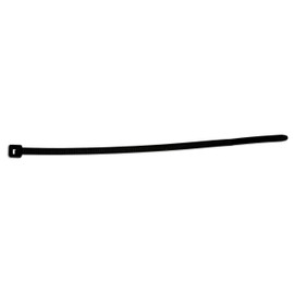 Connect 30269 T120I 300 x 7.6mm Hellerman Cable Tie - Black (Pack of 100)