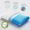 Unbranded Gel Memory Foam Pillow Standard Size - Medium Firm