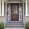 LASKYER Happy 67th Birthday Purple Door Banner - Cheers to