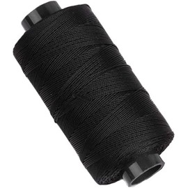 1Pc Black Twisted Nylon Line Twine String Cord for Gardening Marking DIY Projects Crafting Masonry, Tarps and Tie-Downs