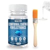 Conformal Coating for Electronics, Clear Insulating Varnish with Brush, Waterproof,