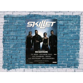 Skillet - Monster, Tour 2016 » Konzertplakat/Premium Poster | Live Konzert Veranstaltung | DIN A1 «